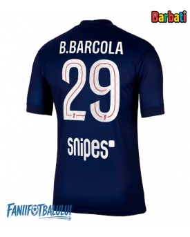 Paris Saint-Germain Bradley Barcola #29 Tricou Fotbal Replică 2025-26 Barbati Acasa
